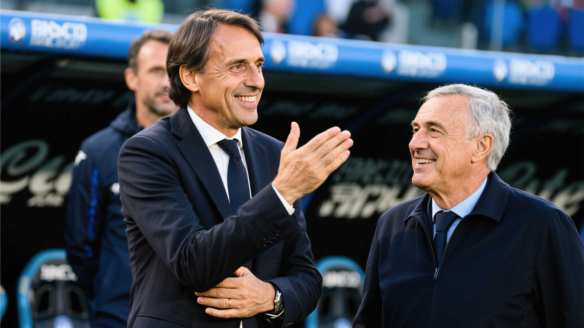 曼奇尼赞扬加斯佩里尼出色,并欣慰拉涅利留任。 曼奇尼赞扬加斯佩里尼出色,并欣慰拉涅利留任。