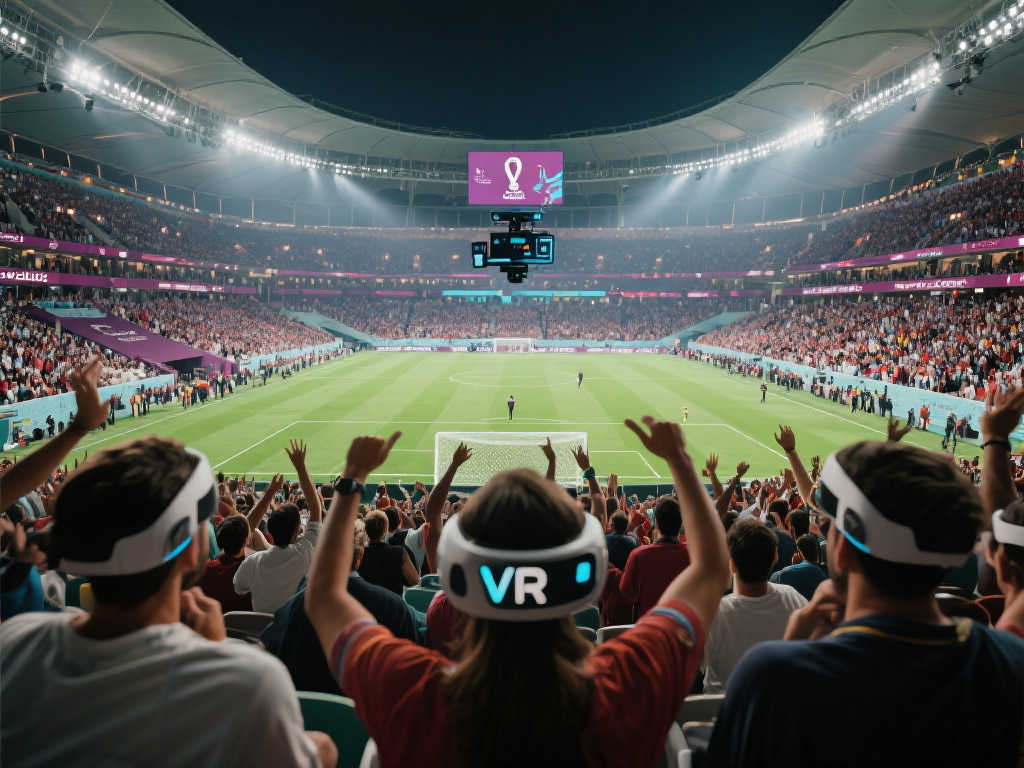 世界杯球场人潮涌动，全球粉丝共襄盛举