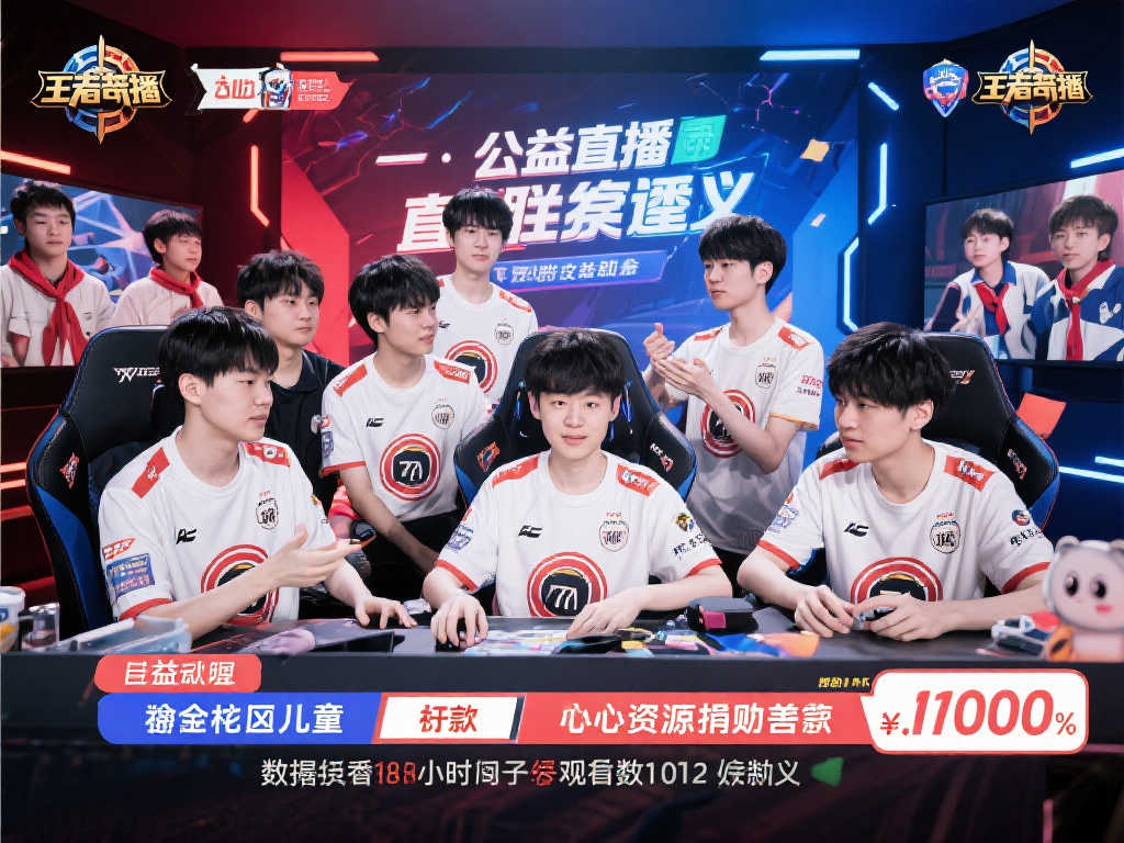 王者荣耀职业选手直播公益行动捐款超百万 王者荣耀职业选手直播公益行动捐款超百万